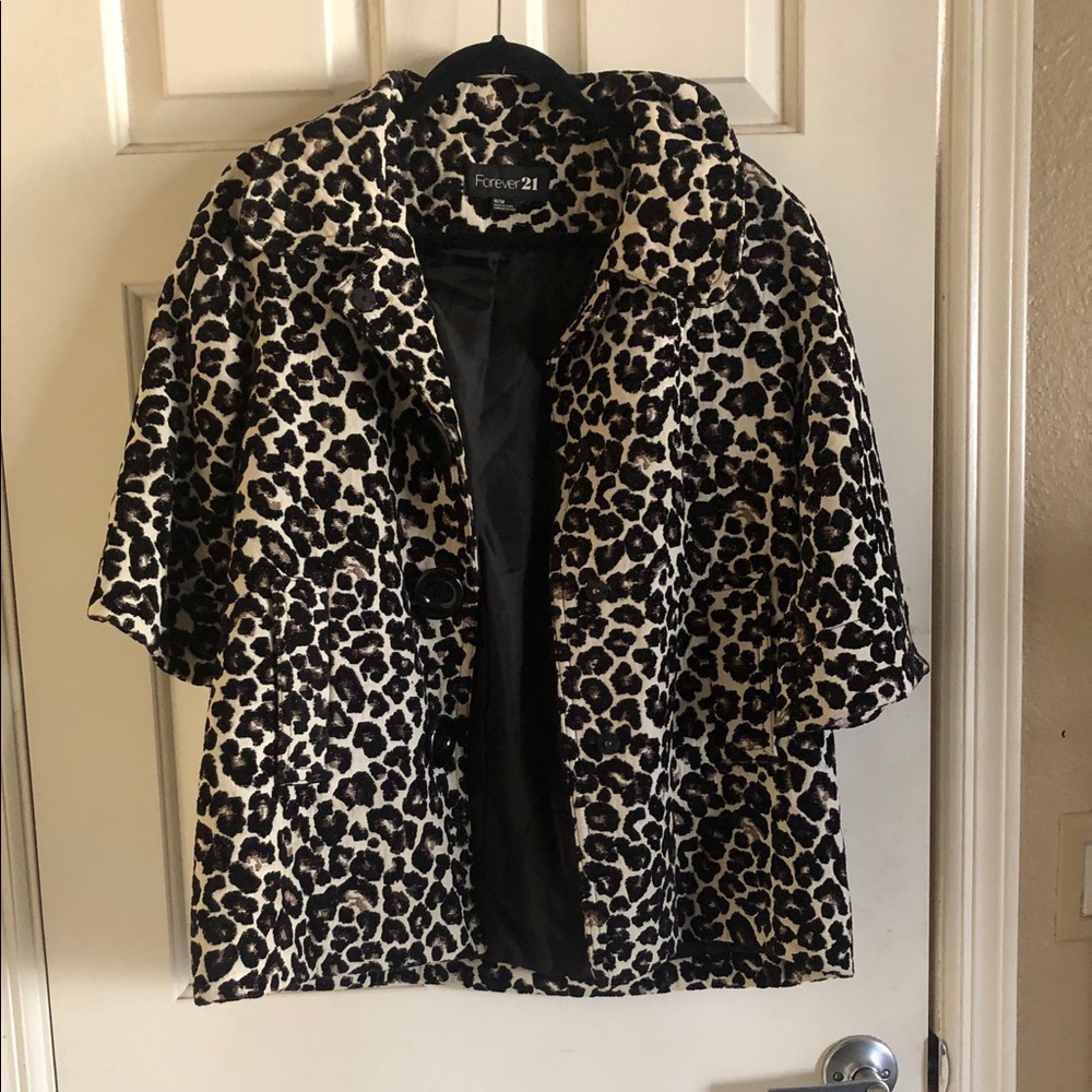 Leopard coat
